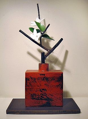 DAVID KIMBALL ANDERSON, EARLY SPRING
painted steel, bronze