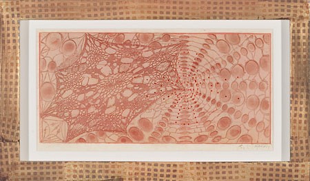 JUDY PFAFF, UNTITLED (COLORED LACE) 29/30
etching, surface roll, wax and lithography