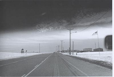 CHUCK FORSMAN, Glory Road, Miles City, Montana
black & white photograph