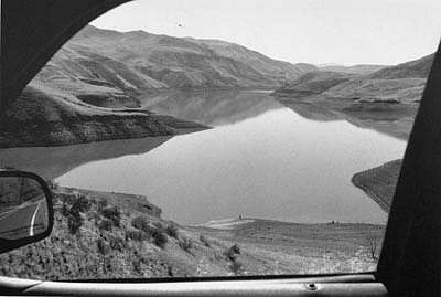 CHUCK FORSMAN, Reservoir, Hells Canyon, Idaho/ Oregon border
black & white photograph