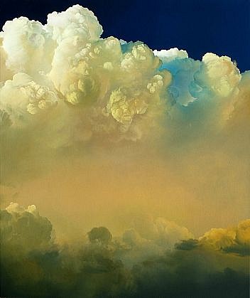 IAN FISHER, ATMOSPHERE NO. 44 (THEATER) (SOLD)
oil on canvas