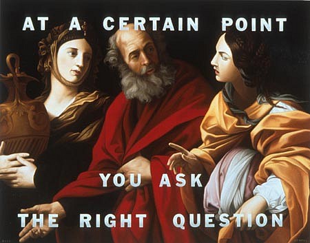 WES HEMPEL, At A Certain Point You Ask The Right Questions
oil on canvas