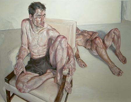 STEFAN KLEINSCHUSTER, Painter and Model
oil on canvas