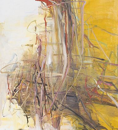 TOM LIEBER, YELLOW
oil on canvas