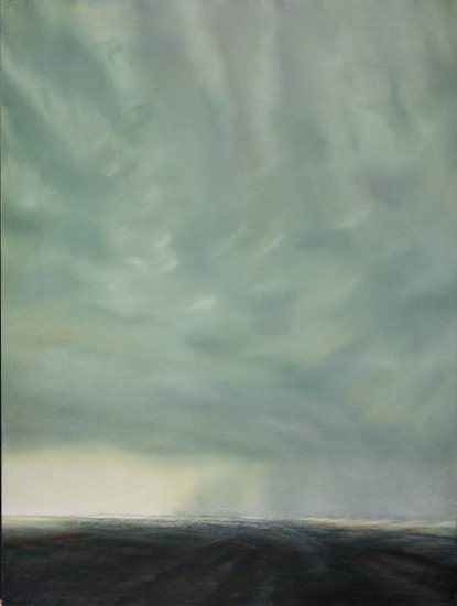 PETER DI GESU, OKLAHOMA - TEXAS STORM #1
oil on canvas