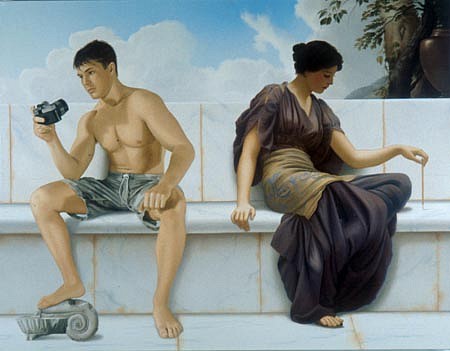 WES HEMPEL, Narcissus and Echo
oil on canvas