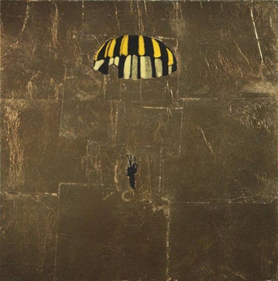 ISCA GREENFIELD-SANDERS, GOLDEN PARACHUTE HP2 Ed. 50
aquatint and gold leaf
