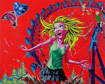 web happinessisblossominglikeflower 2008 160x200cm LG