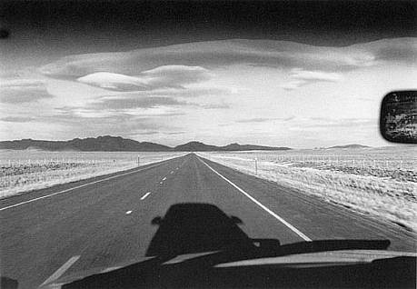CHUCK FORSMAN, Home stretch, central Wyoming
black & white photograph