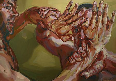 STEFAN KLEINSCHUSTER, UNTITLED
oil on canvas