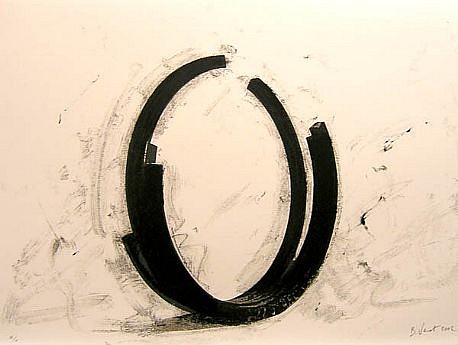 BERNAR VENET, VARIATIONS ON THE ARC X/X by Art of This Century
lithograph, framed