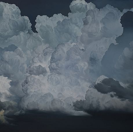 IAN FISHER, ATMOSPHERE NO. 47 (THE FOUR HORSEMEN) (SOLD)
oil on canvas