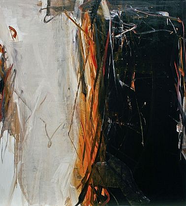 TOM LIEBER, YELLOW STRIPE
oil on canvas