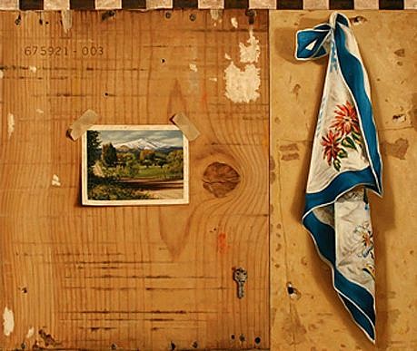 JERRY KUNKEL, Key
oil on canvas