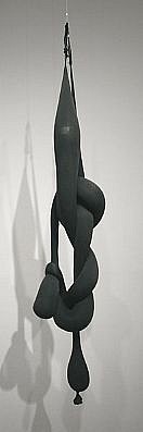 JOHN MCENROE, UNTITLED (BLACK)
polyester resin, sand, nylon