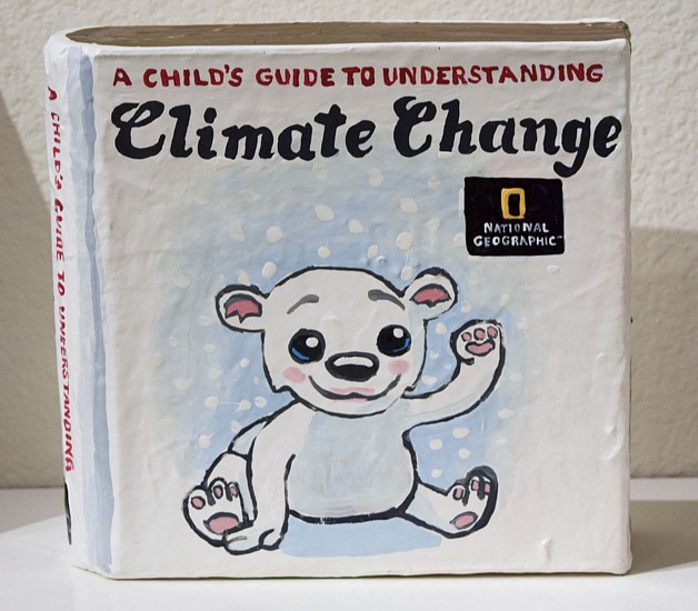 JEAN LOWE, A CHILD'S GUIDE TO UNDERSTANDING CLIMATE CHANGE
enamel on papier mache