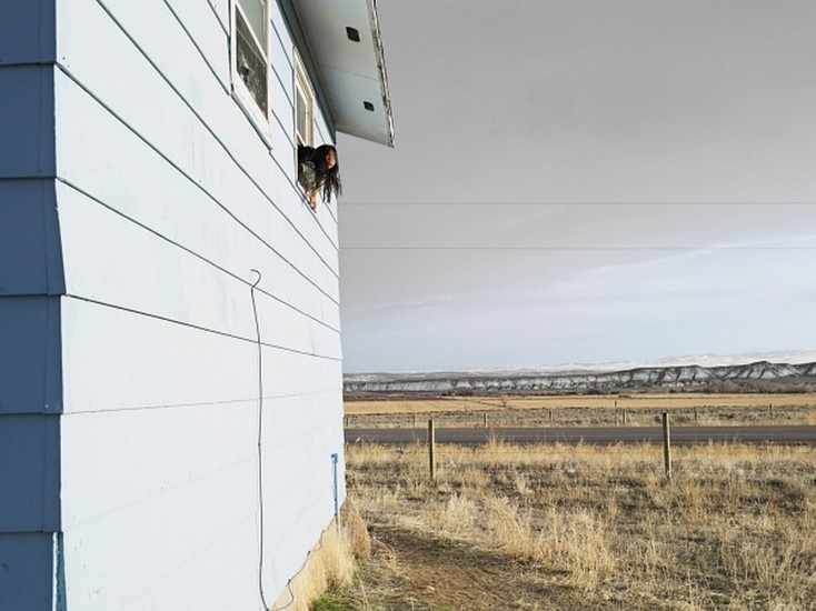 LUCAS FOGLIA, FRONTCOUNTRY ELA AND BLY, WIND RIVER RESERVATION, ETHETE, WYOMING Ed.8
digital C-print on Fuji Crystal Archive paper