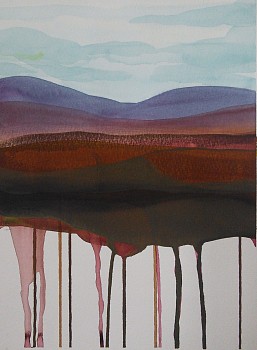 lindtnikki melting landscapes #11 2012 12x9 x