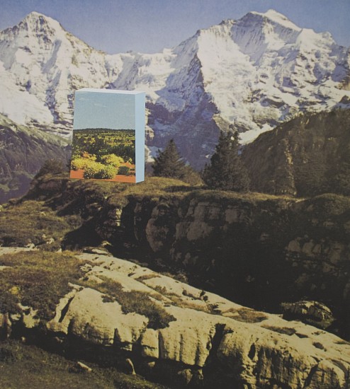 TYLER BEARD, LAND PORTAL (Jungfrau to Simpson Desert)
collaged pigment print