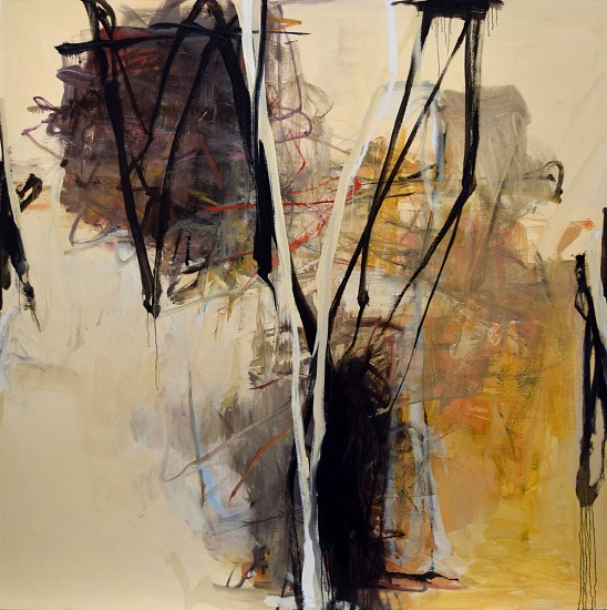 TOM LIEBER, WHITE OVER
oil on canvas