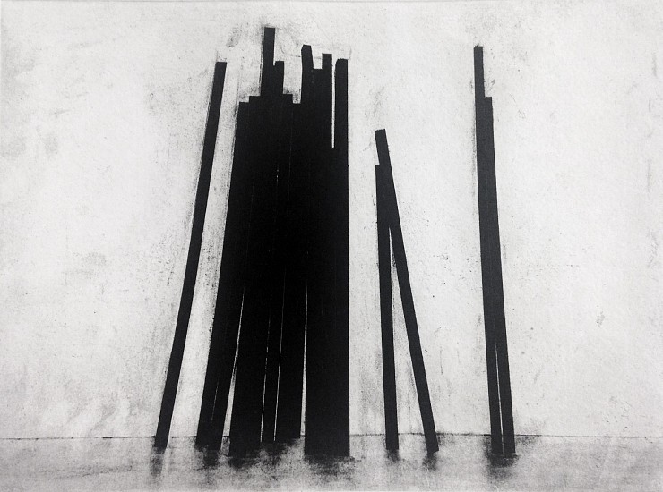 BERNAR VENET, LEANING STRAIGHT LINES 14/30
photogravure, direct gravure, aquatint and dry point