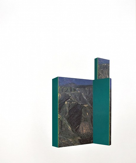 TYLER BEARD, ARCHITECTURAL LANDFORM 1
collage on paper