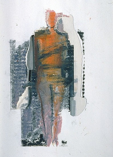 MANUEL NERI, GUSTAVO SERIES No. 23
charcoal, oil pastel, graphite on paper