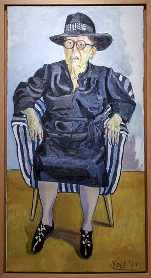 ALICE NEEL, LILY BRODY
oil on canvas