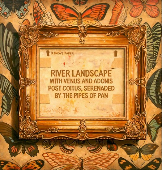 JERRY KUNKEL, LANDSCAPE
oil on canvas