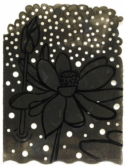 ANA MARIA HERNANDO, NOCHE NOCHE (NIGHT NIGHT)
acrylic and ink on paper