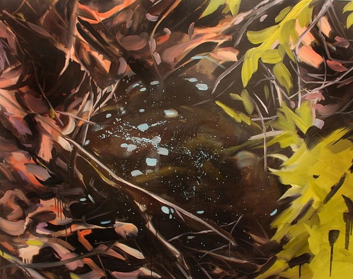 DIANE CARR, FOREST FLOOR
oil on canvas