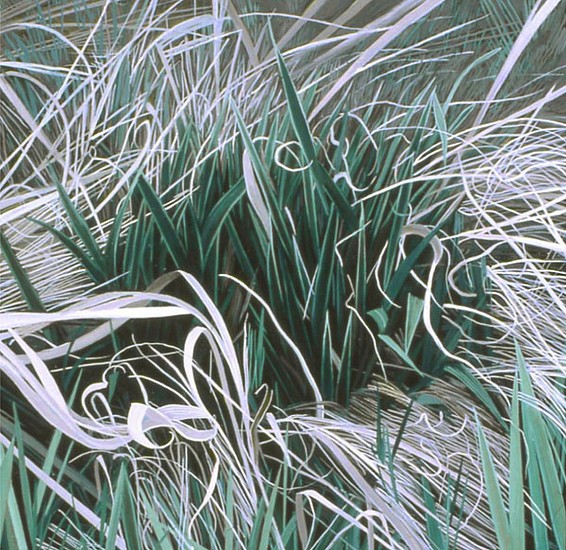 KAREN KITCHEL, DEAD GRASS 20, EARLY SPRING
oil on panel