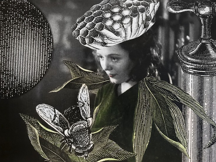 STACEY STEERS, EDGE OF ALCHEMY Ed. 10 (WOMAN WITH WASP NEST CROWN)
archival pigment print