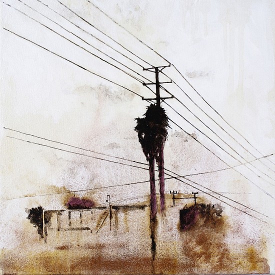 KAREN KITCHEL, ENERGY STUDY #1
asphalt emulsion, mixed media, shellac on canvas