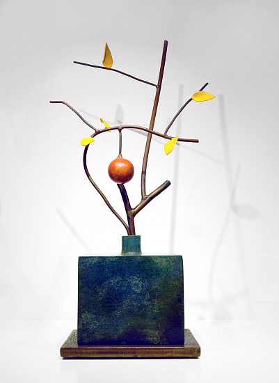 DAVID KIMBALL ANDERSON, LATE FALL
painted steel and bronze