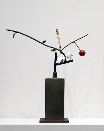 DAVID KIMBALL ANDERSON, EARLY APPLE
painted steel and bronze