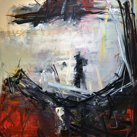 TOM LIEBER, MIDNIGHT DROP
oil on canvas