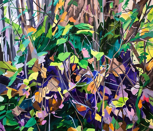 DIANE CARR, THICKET
oil on canvas
