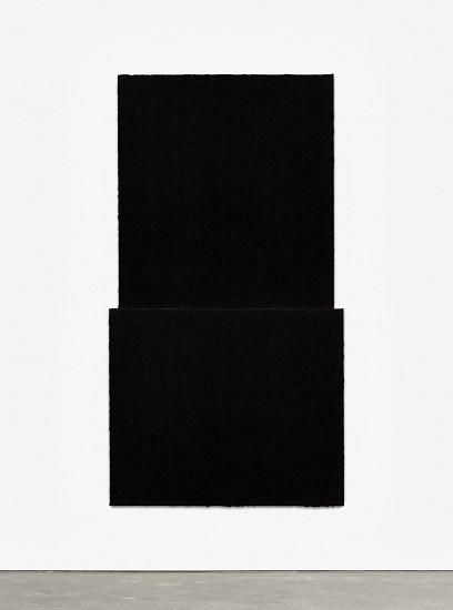 RICHARD SERRA, EQUAL V  Ed. 24
Paintstik and silica on two sheets of handmade paper