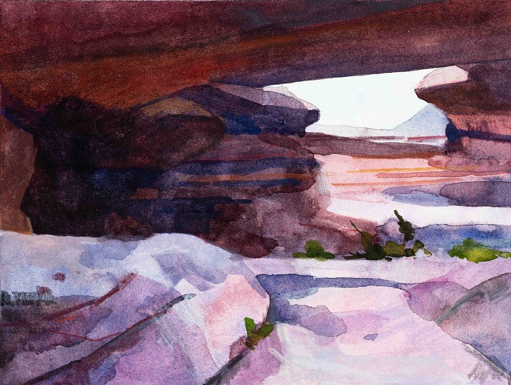 CLAIRE SHERMAN, ROCK SKYLIGHT
mixed media on paper