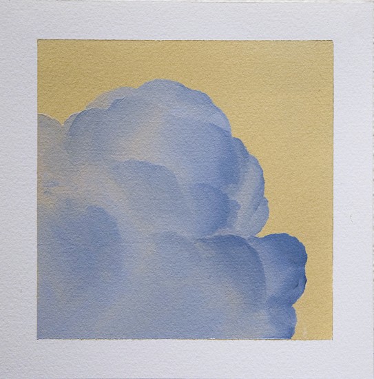 IAN FISHER, CLOUD STUDY 20
oil on paper