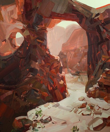 CLAIRE SHERMAN, ARCHES
oil on canvas