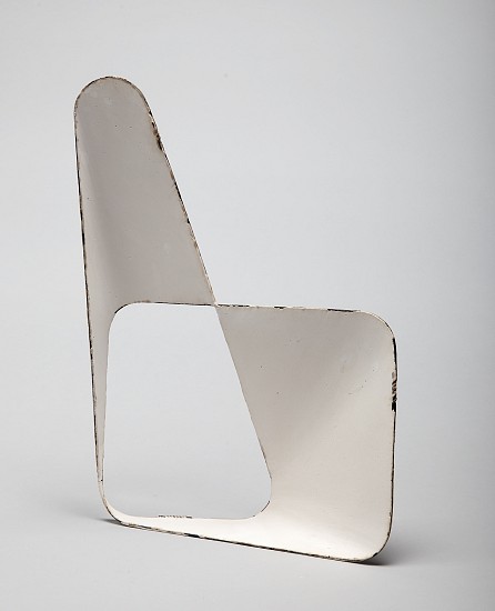 DAVID FOUGHT, ROUNDED RECTANGLE TRIANGLE 1
plaster, metal rod