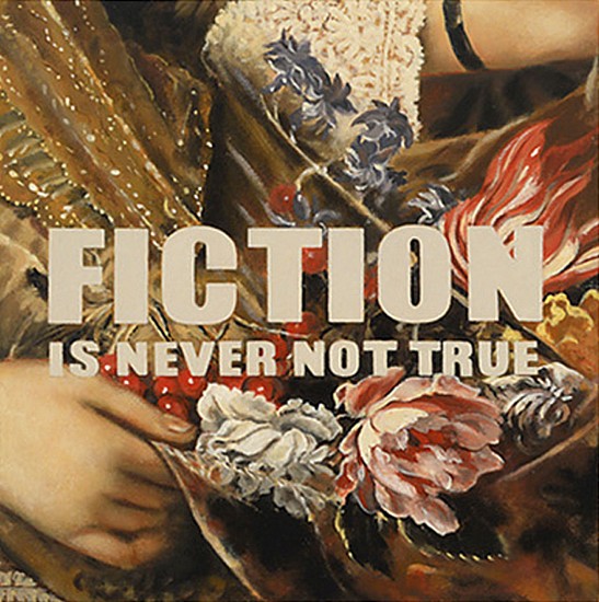JERRY KUNKEL, FICTION IS NEVER NOT TRUE
oil on canvas