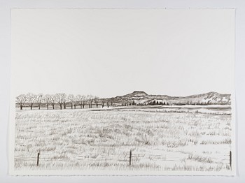 bumiller empty landscape 2 watercolor on arches 22x30