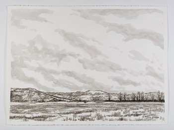 bumiller empty landscape 6 watercolor on arches 22x30