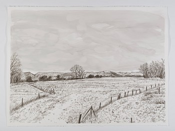 bumiller empty landscape 7 watercolor on arches 22x30
