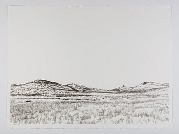 bumiller empty landscape 8 watercolor on arches 22x30