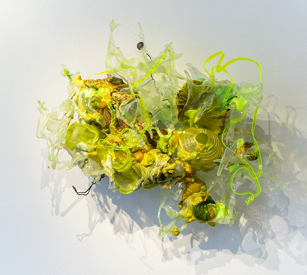 JUDY PFAFF, BELLE ISLE
pigmented expanded foam, melted plastic, acrylic, resin, Plexi glass, paper lanterns and steel