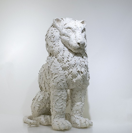 KIM DICKEY, WOLFGANG'S LION
glazed  stoneware